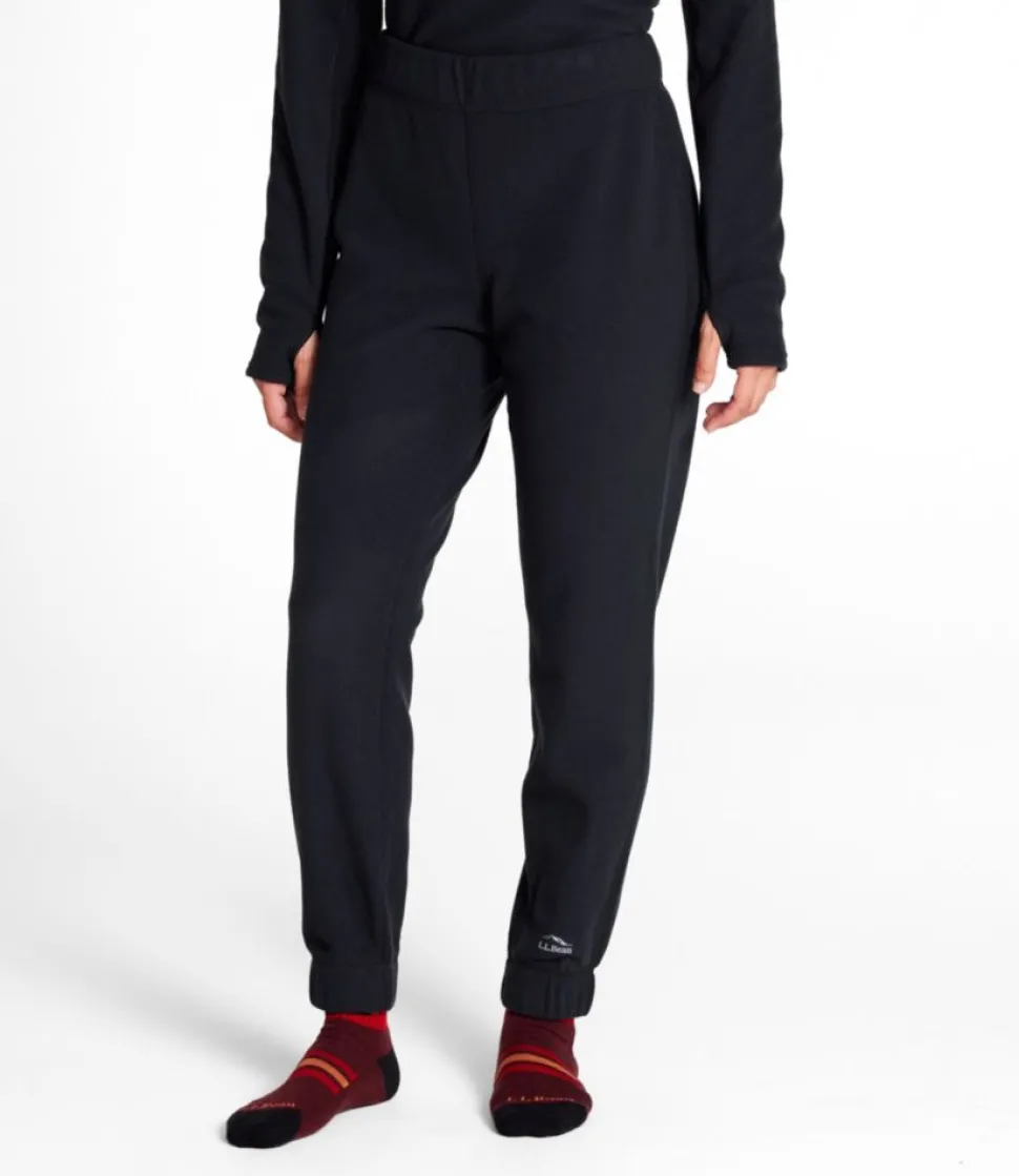Best Sale L.L.Bean "Women's Fleece Base Layer Pants, Mid-Rise"