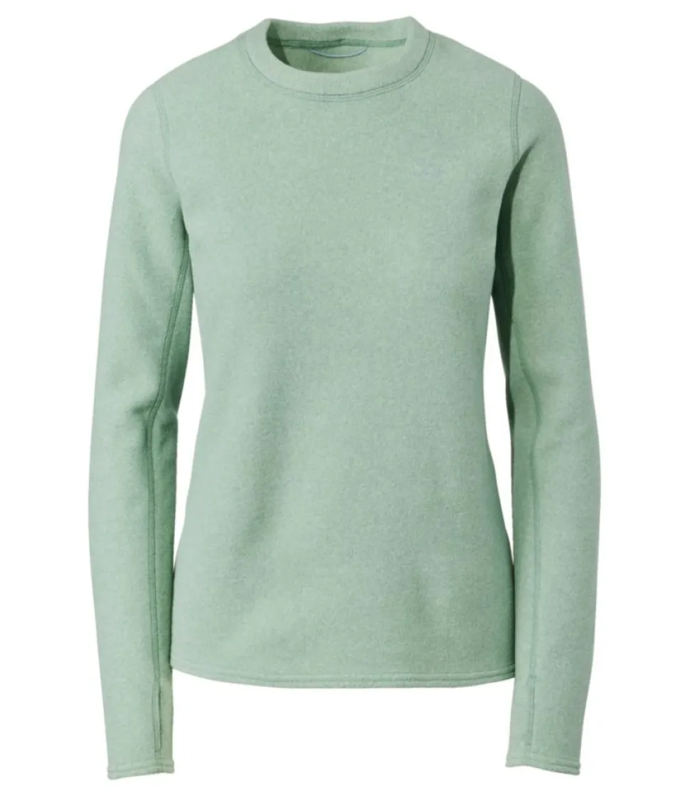 Cheap L.L.Bean "Women's Fleece Base Layer Crew, Long-Sleeve"