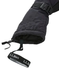 Discount L.L.Bean "Women's GORE-TEX PrimaLoft Ski Mittens" Black
