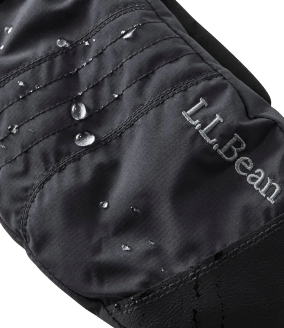 Discount L.L.Bean "Women's GORE-TEX PrimaLoft Ski Mittens" Black