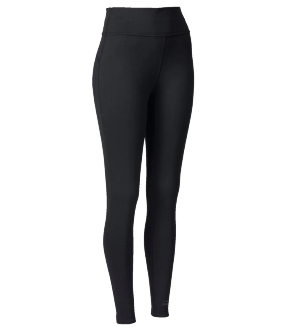 Cheap L.L.Bean "Women's Heavyweight Base Layer Pants" MidnightBlack