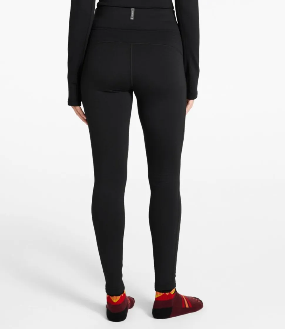 Cheap L.L.Bean "Women's Heavyweight Base Layer Pants" MidnightBlack