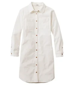 New L.L.Bean "Women's Heritage Corduroy Shirt Dress"