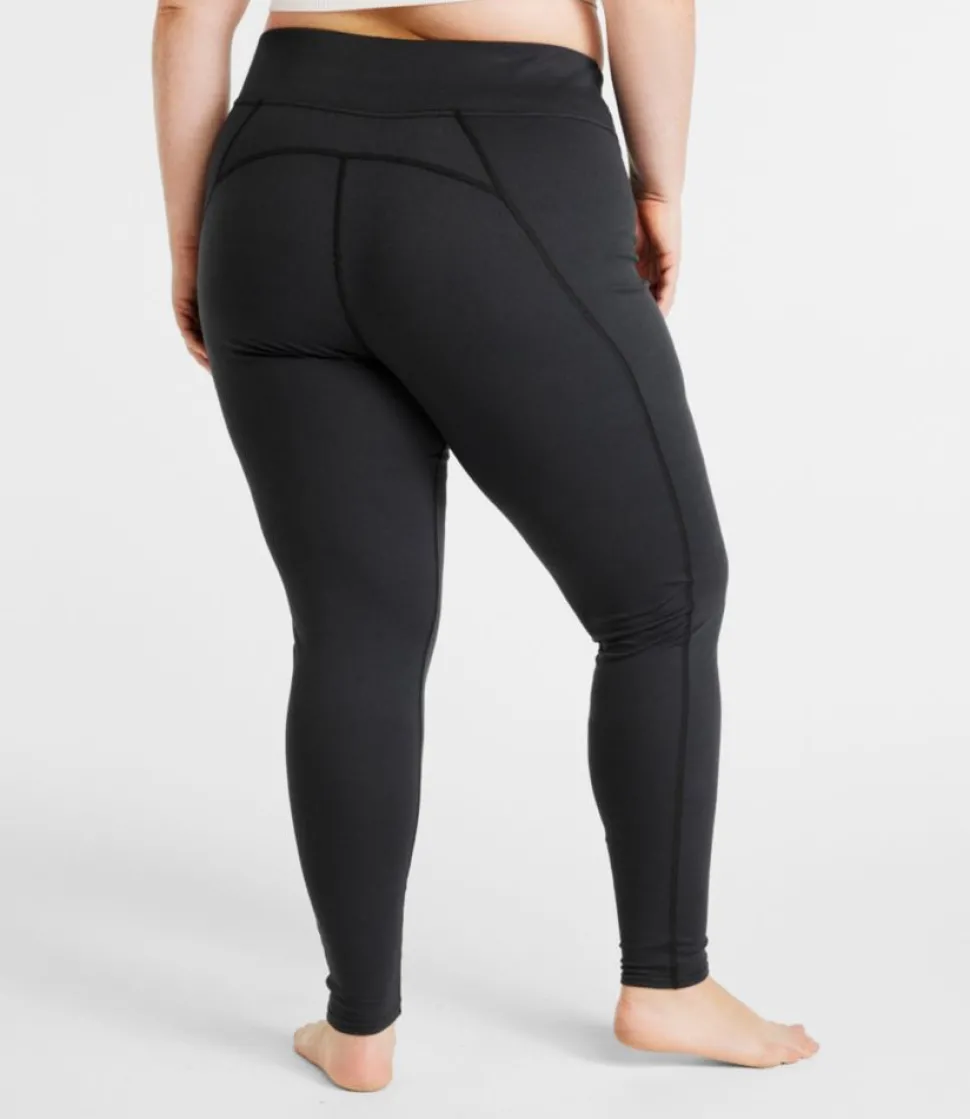 Hot L.L.Bean "Women's Midweight Base Layer Pants" SilverBirch