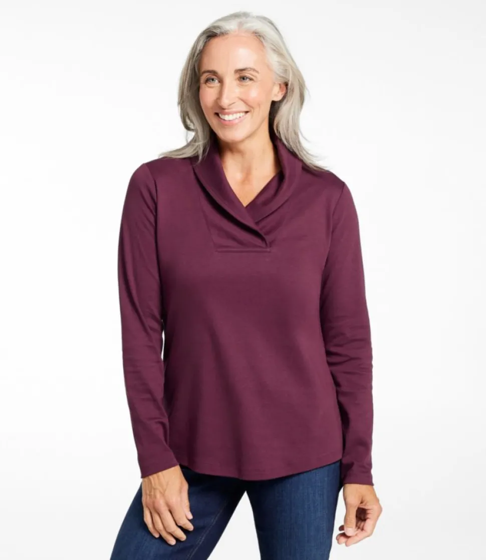 Cheap L.L.Bean "Women's Pullover, Long-Sleeve Shawl Collar"