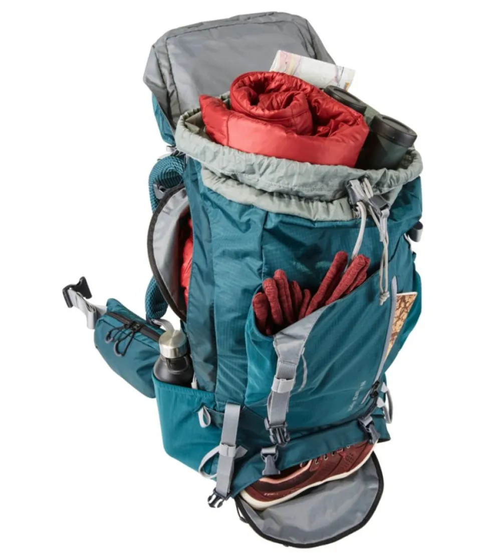Shop L.L.Bean "Women's Ridge Runner Backpack, 48L" SprucePine/Spruce