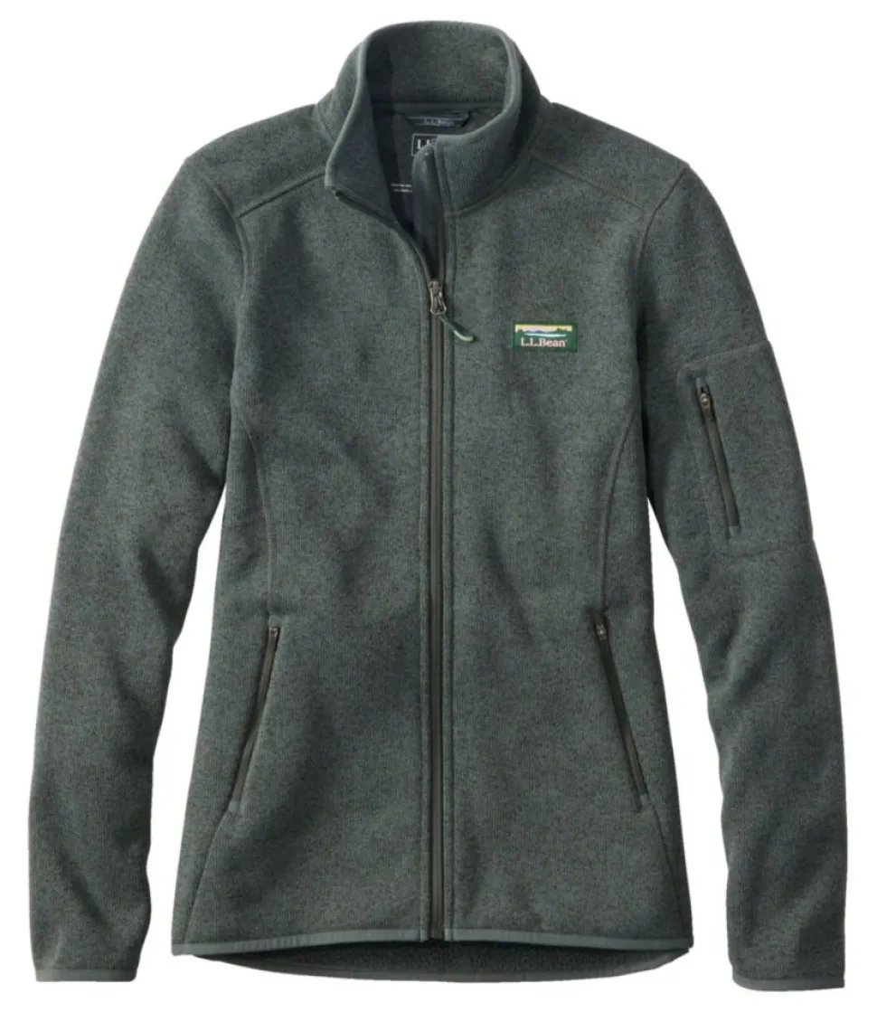 Cheap L.L.Bean "Women's Sweater Fleece Full-Zip Jacket"