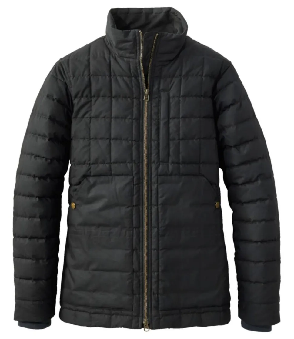 Outlet L.L.Bean "Women's Upcountry Waxed Cotton Down Sweater"