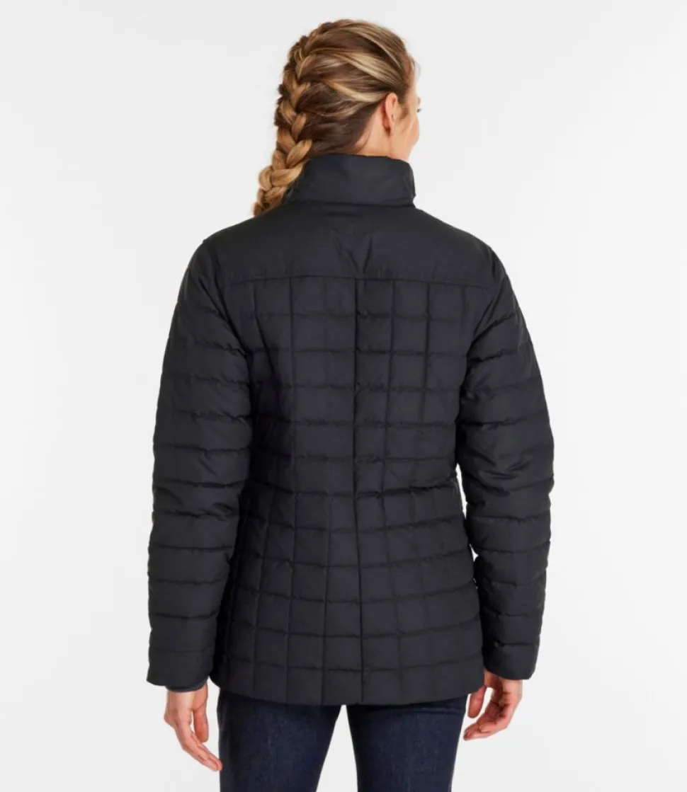 Outlet L.L.Bean "Women's Upcountry Waxed Cotton Down Sweater"