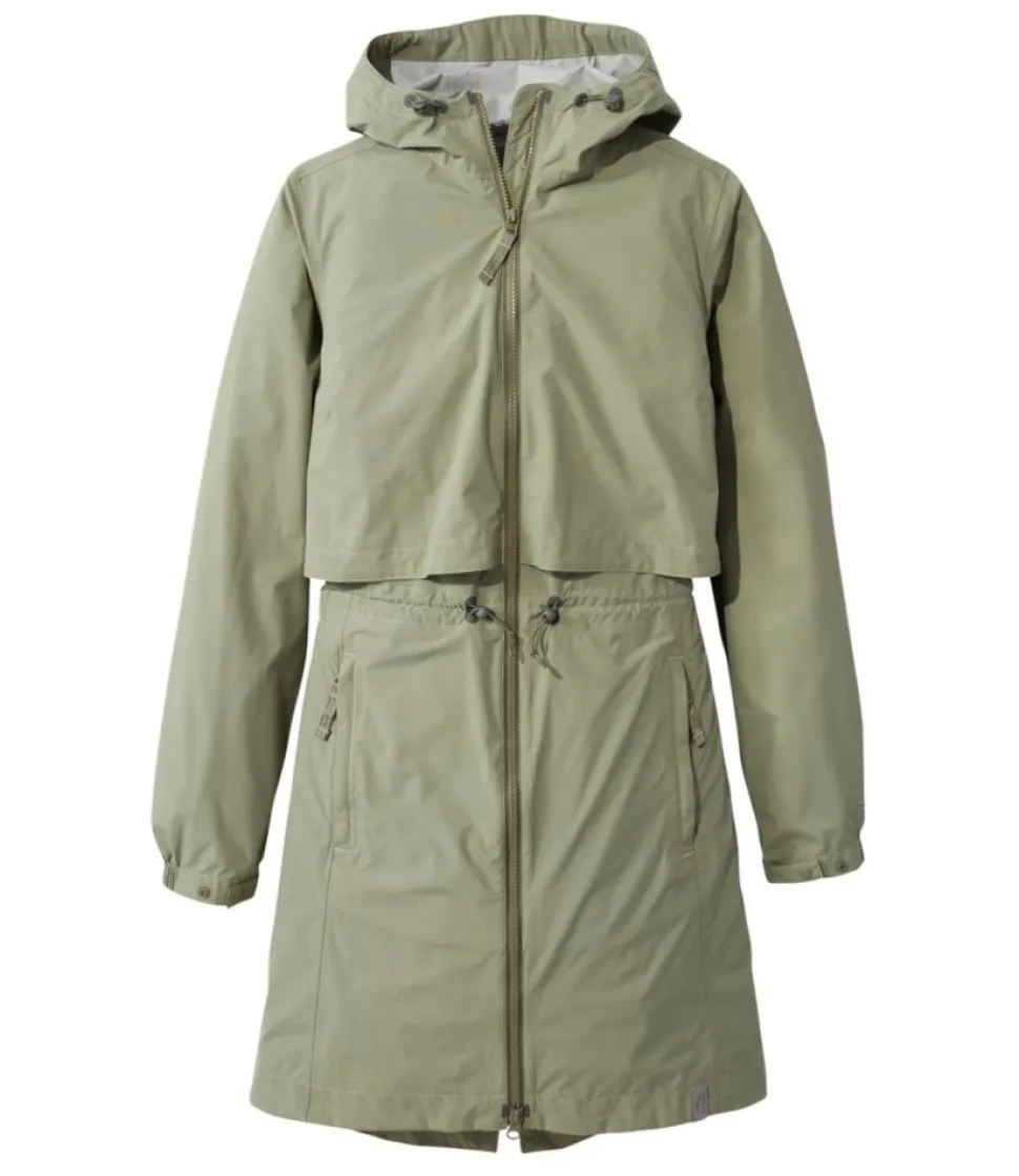 Discount L.L.Bean "Women's Meridian Rain Coat"