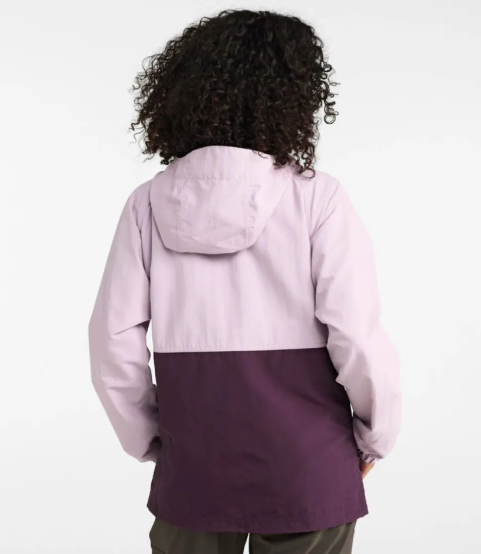 New L.L.Bean "Women's Mountain Classic Anorak, Colorblock"