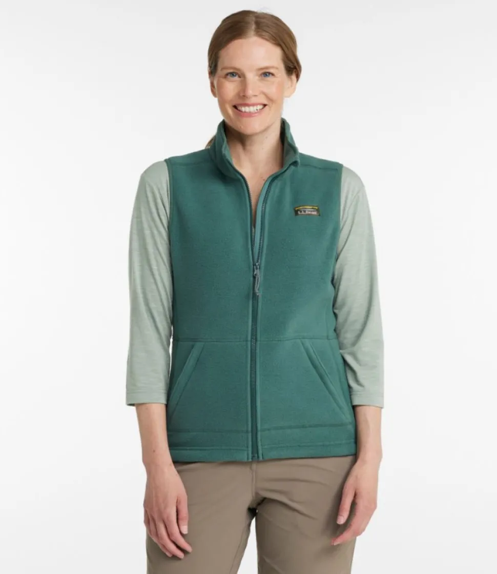 Fashion L.L.Bean "Women's Mountain Classic Fleece Vest"