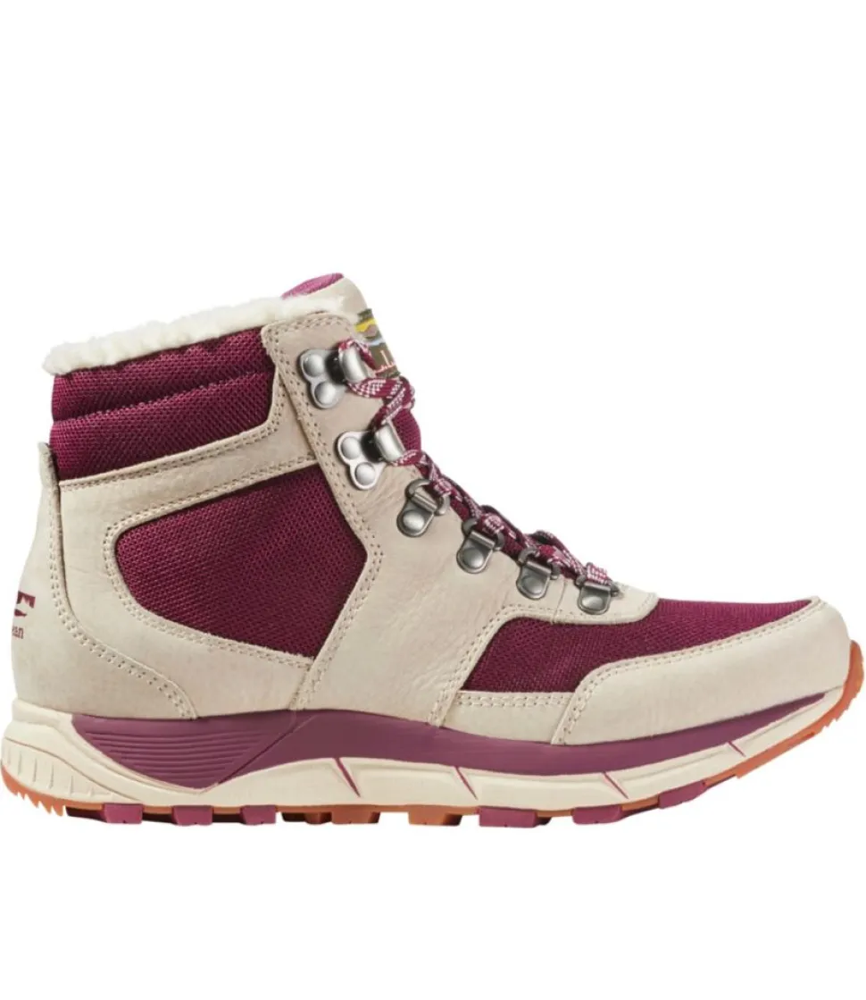 Best L.L.Bean "Women's Mountain Classic Hiking Boots, Fleece-Lined" TidalSand/BrambleBerry