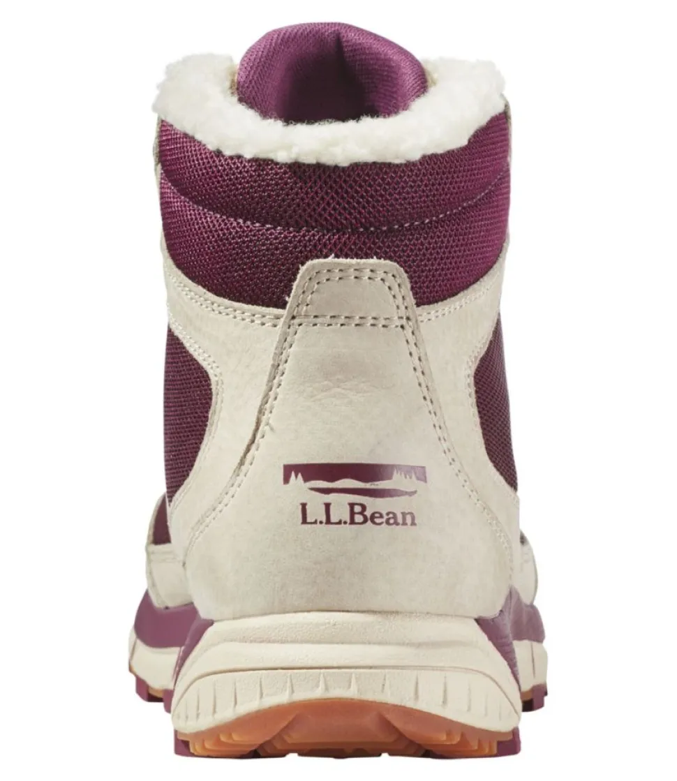 Best L.L.Bean "Women's Mountain Classic Hiking Boots, Fleece-Lined" TidalSand/BrambleBerry