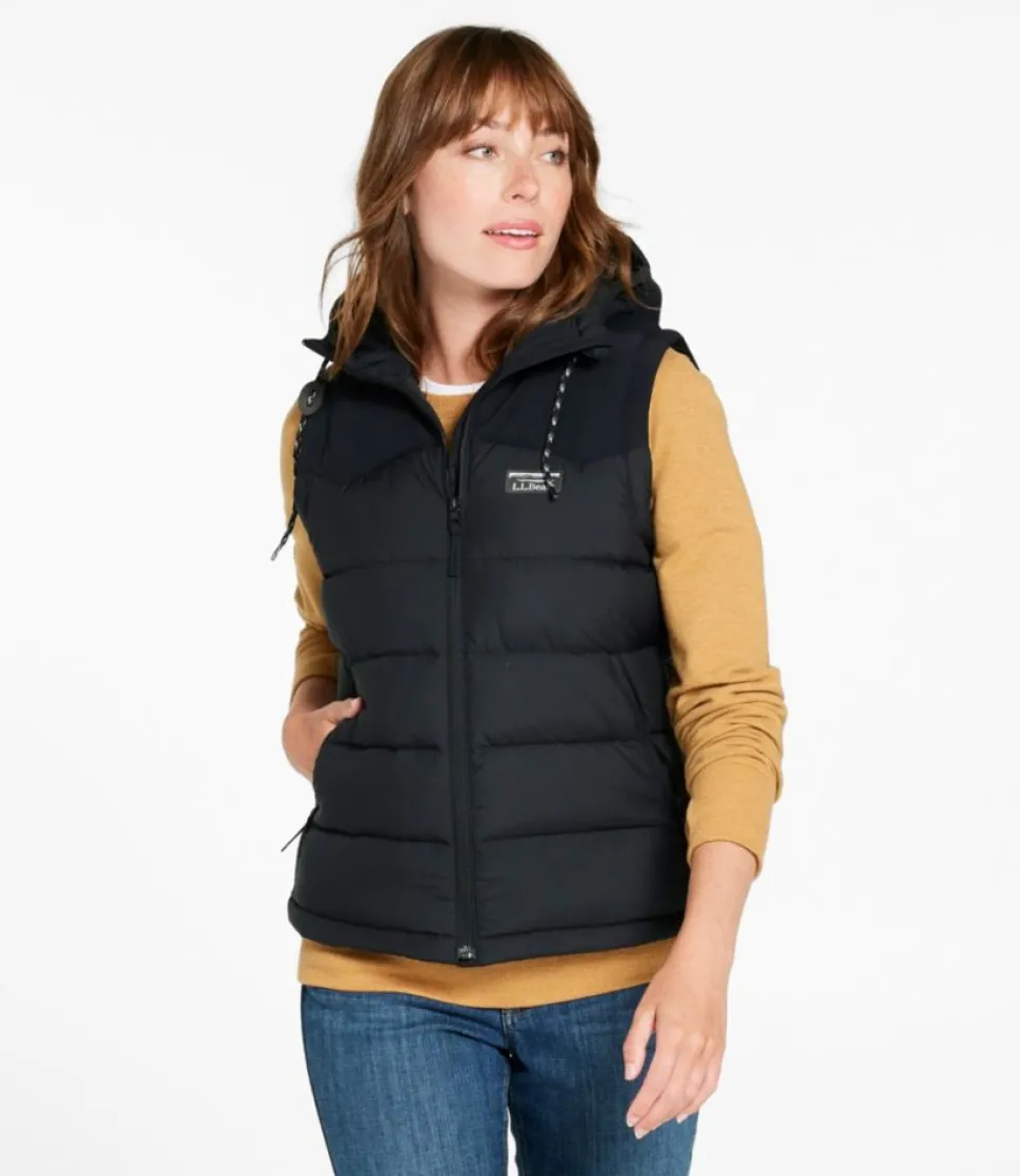 Cheap L.L.Bean "Women's Mountain Classic Hooded Down Vest"