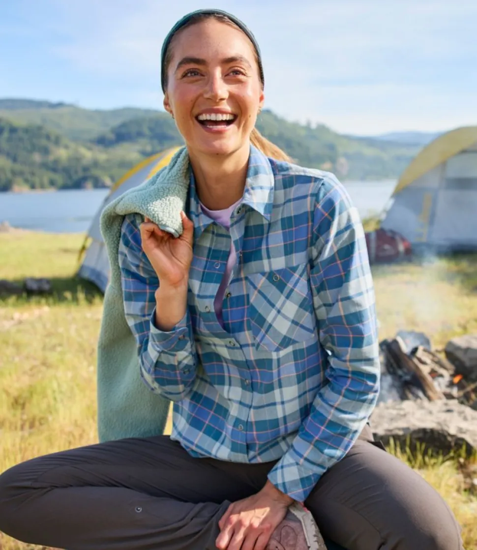 Outlet L.L.Bean "Women's Mountainside Brushed Performance Shirt"