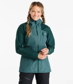 Best Sale L.L.Bean "Women's Pathfinder GORE-TEX Shell Jacket" Black