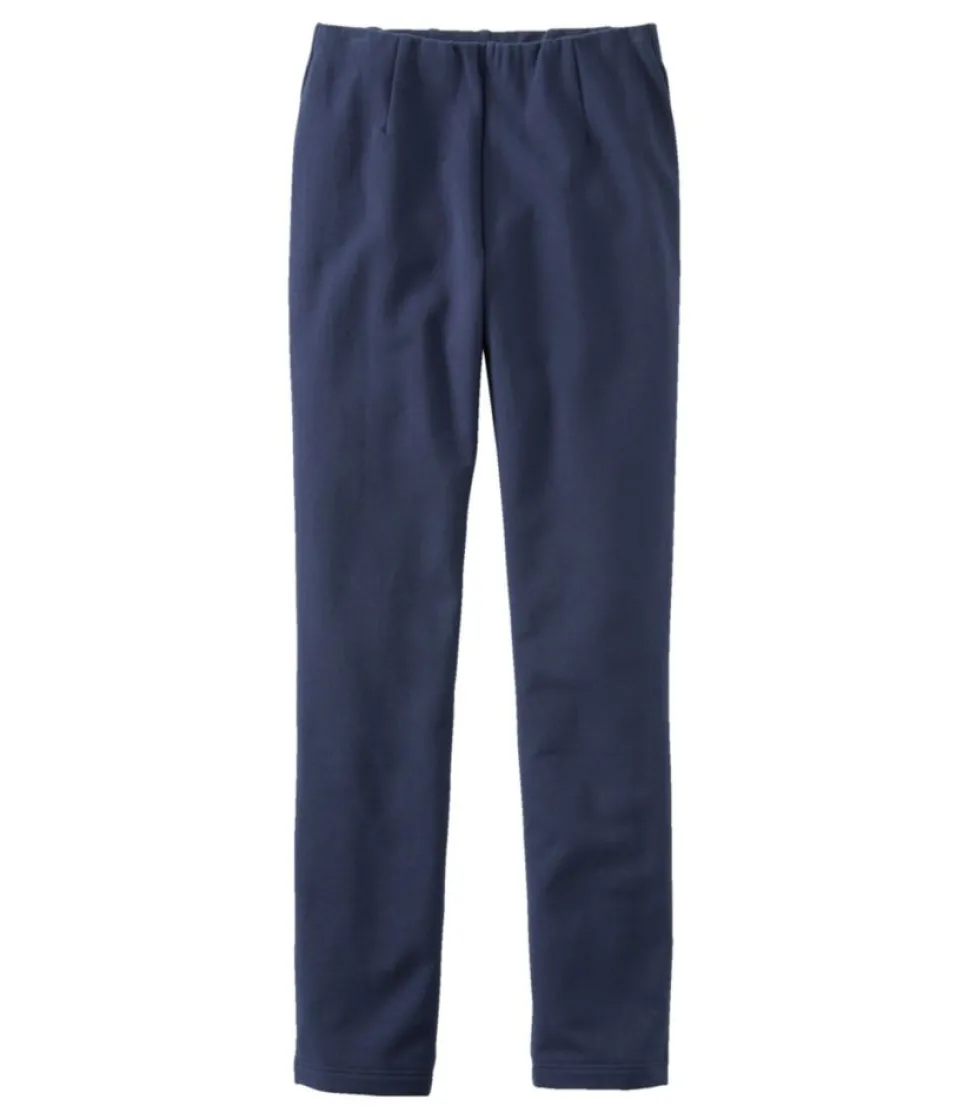 Shop L.L.Bean "Women's Perfect Fit Pants, Fleece-Backed Slim-Leg"