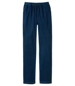 Hot L.L.Bean "Women's Perfect Fit Pants, Denim Original Tapered Leg"