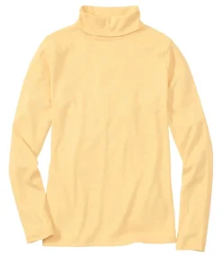 Store L.L.Bean "Women's Pima Cotton Turtleneck, Long-Sleeve"