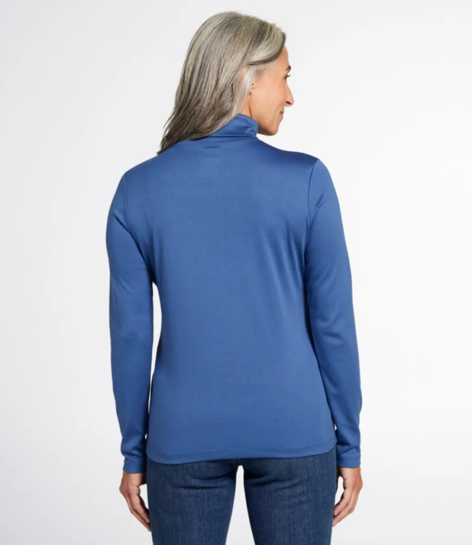 Store L.L.Bean "Women's Pima Cotton Turtleneck, Long-Sleeve"