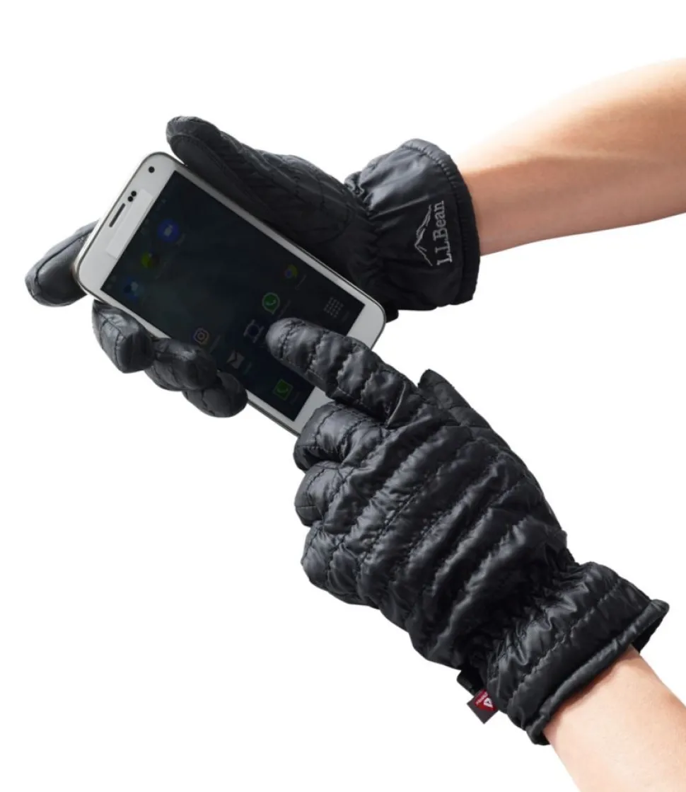New L.L.Bean "Women's PrimaLoft Packaway Gloves"