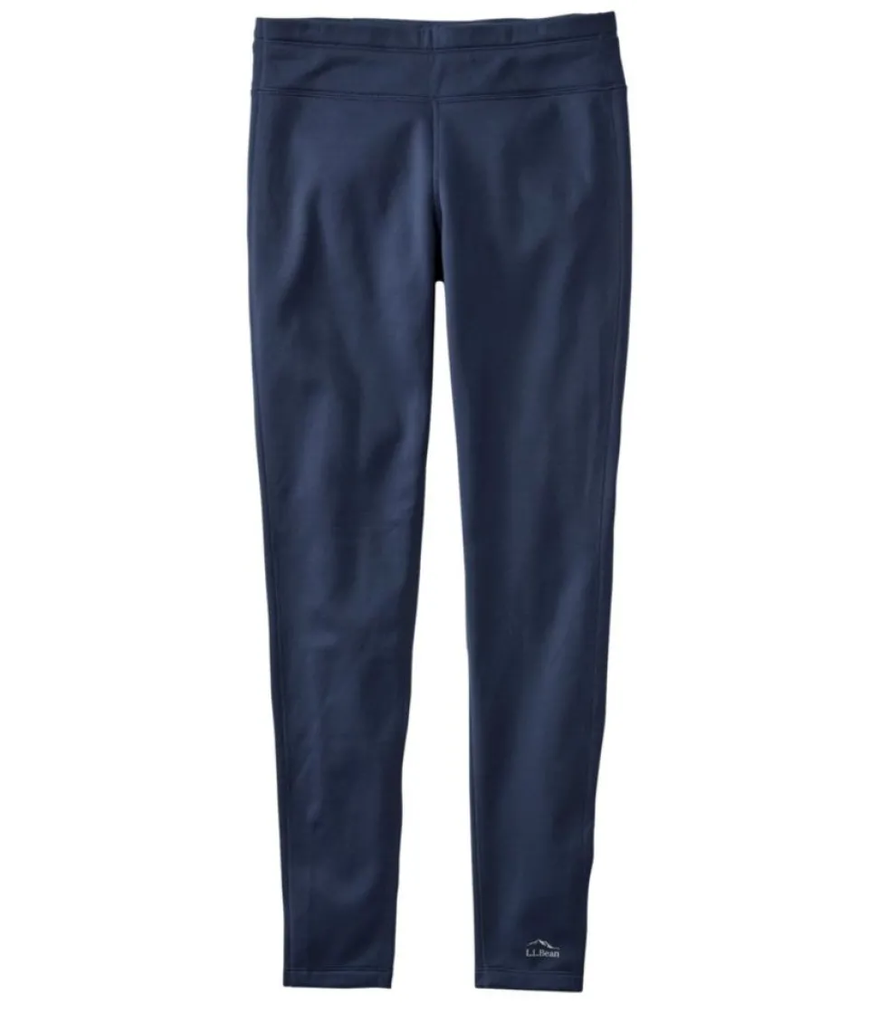 Best Sale L.L.Bean "Women's PrimaLoft ThermaStretch Fleece Tights, Mid-Rise"