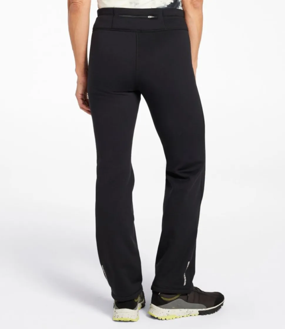 Shop L.L.Bean "Women's PrimaLoft ThermaStretch Fleece Pants, Mid-Rise Straight-Leg"