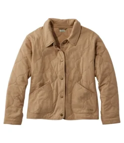 Fashion L.L.Bean "Women's Quilted Knit Jacket"