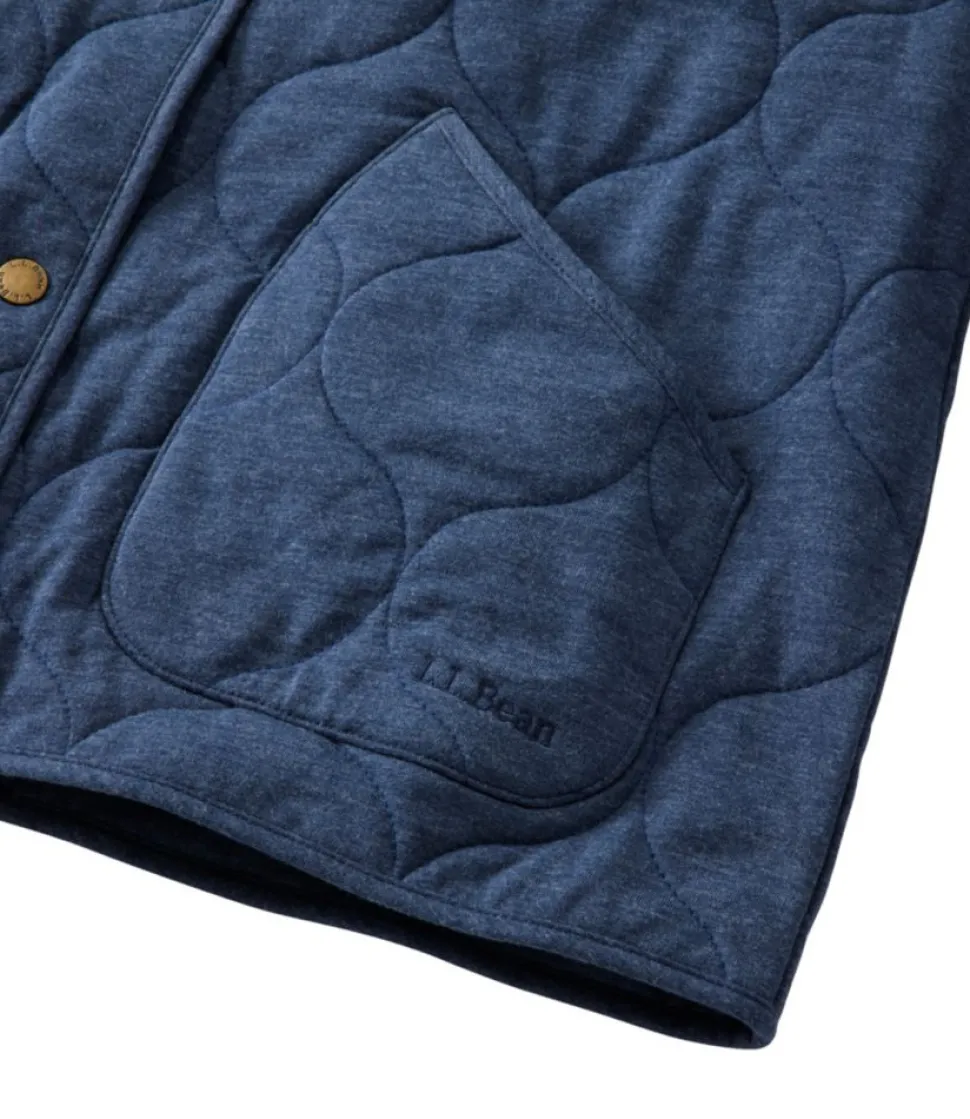 Fashion L.L.Bean "Women's Quilted Knit Jacket"