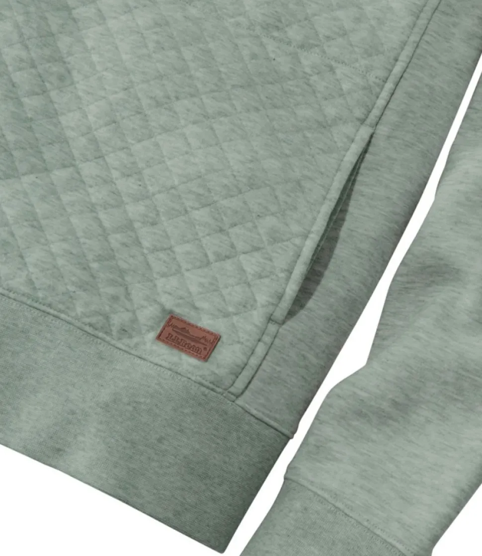 Online L.L.Bean "Women's Quilted Quarter-Zip Pullover"