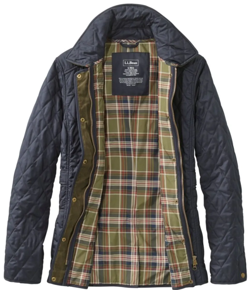Online L.L.Bean "Women's Quilted Riding Jacket"
