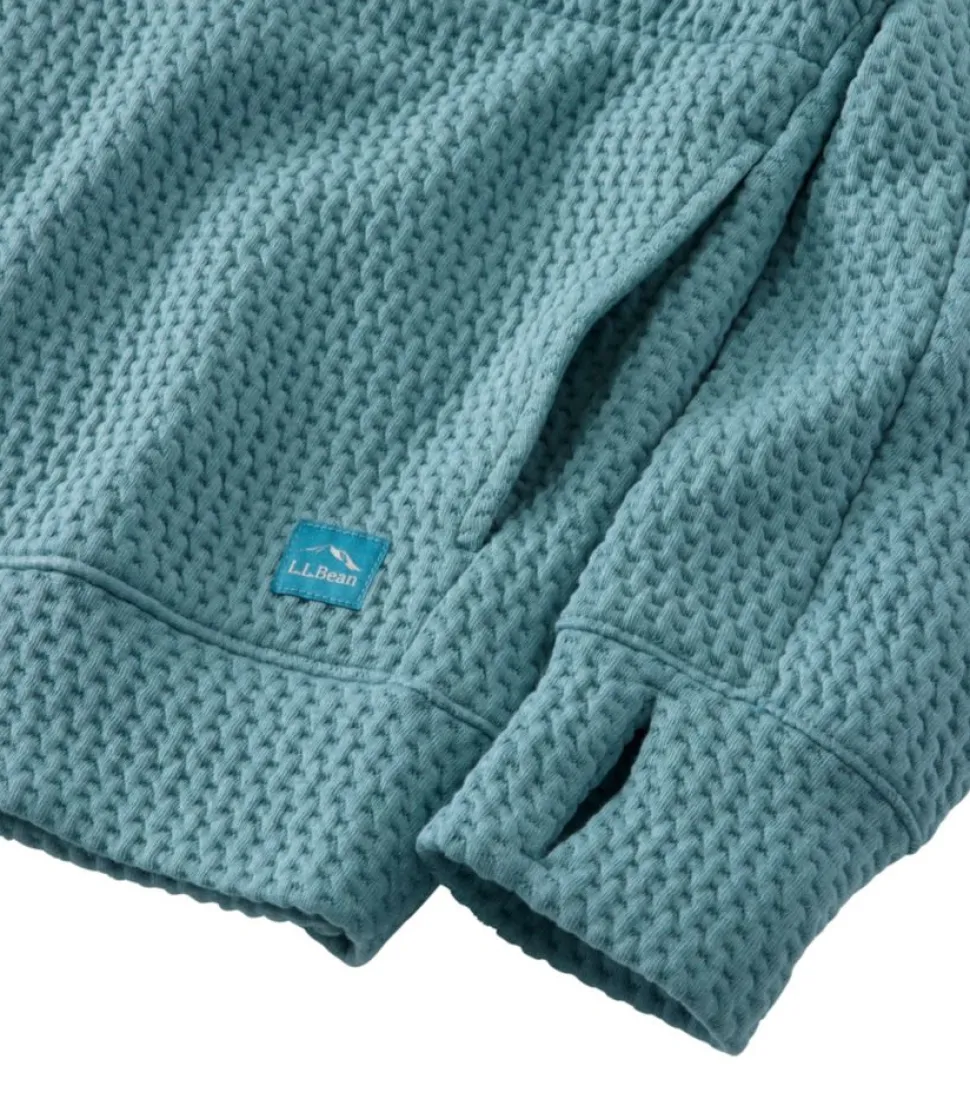 Cheap L.L.Bean "Women's Ridgeknit Half-Zip Pullover, Oversized"
