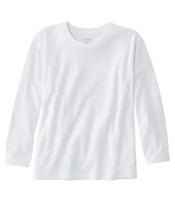 Cheap L.L.Bean "Women's Saturday T-Shirt, Crewneck Three-Quarter-Sleeve" White
