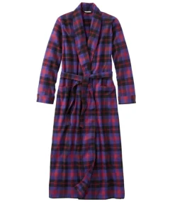 Cheap L.L.Bean "Women's Scotch Plaid Flannel Robe"