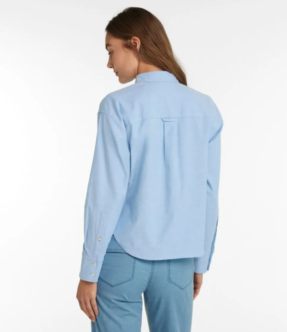 Flash Sale L.L.Bean "Women's Signature Boyfriend Oxford Shirt"