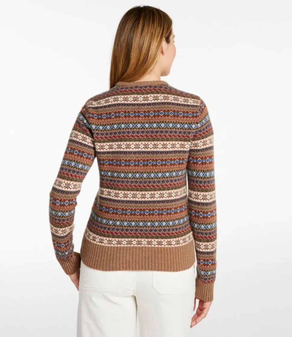 Shop L.L.Bean "Women's Signature Camp Merino Wool Sweater, Pullover Novelty"