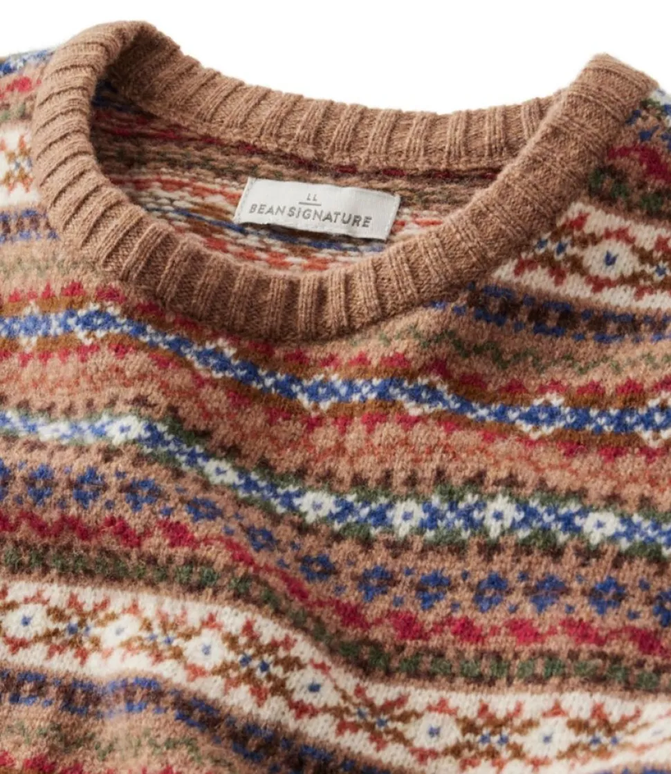 Shop L.L.Bean "Women's Signature Camp Merino Wool Sweater, Pullover Novelty"