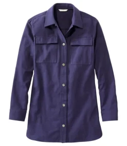 New L.L.Bean "Women's Signature Chamois Shirt, Snap-Front"