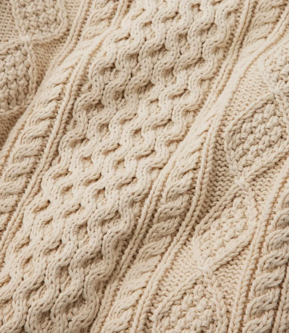 Shop L.L.Bean "Women's Signature Cotton Fisherman Tunic Sweater"
