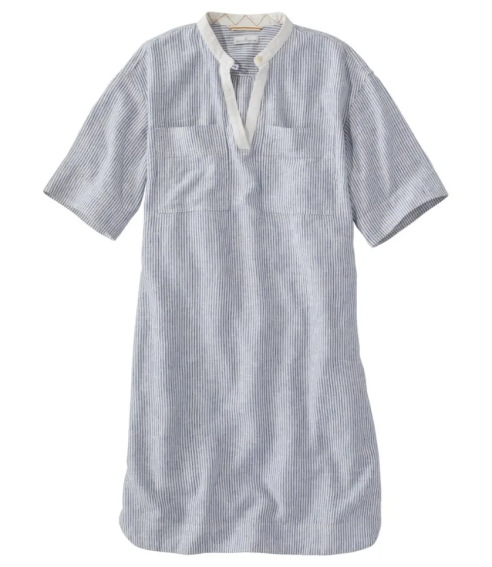 Best L.L.Bean "Women's Signature Linen-Blend Dress"