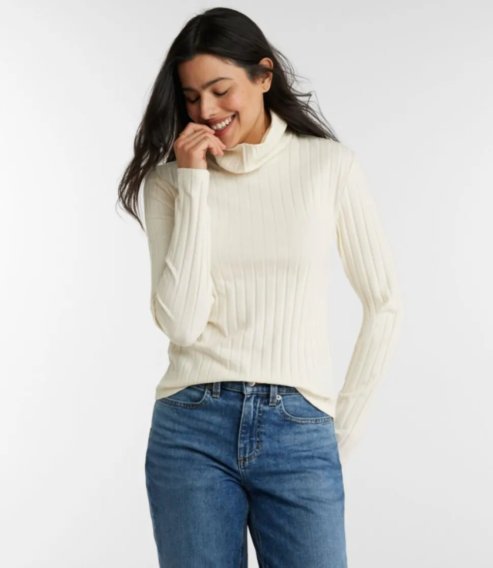 Shop L.L.Bean "Women's Signature Ribbed Turtleneck"