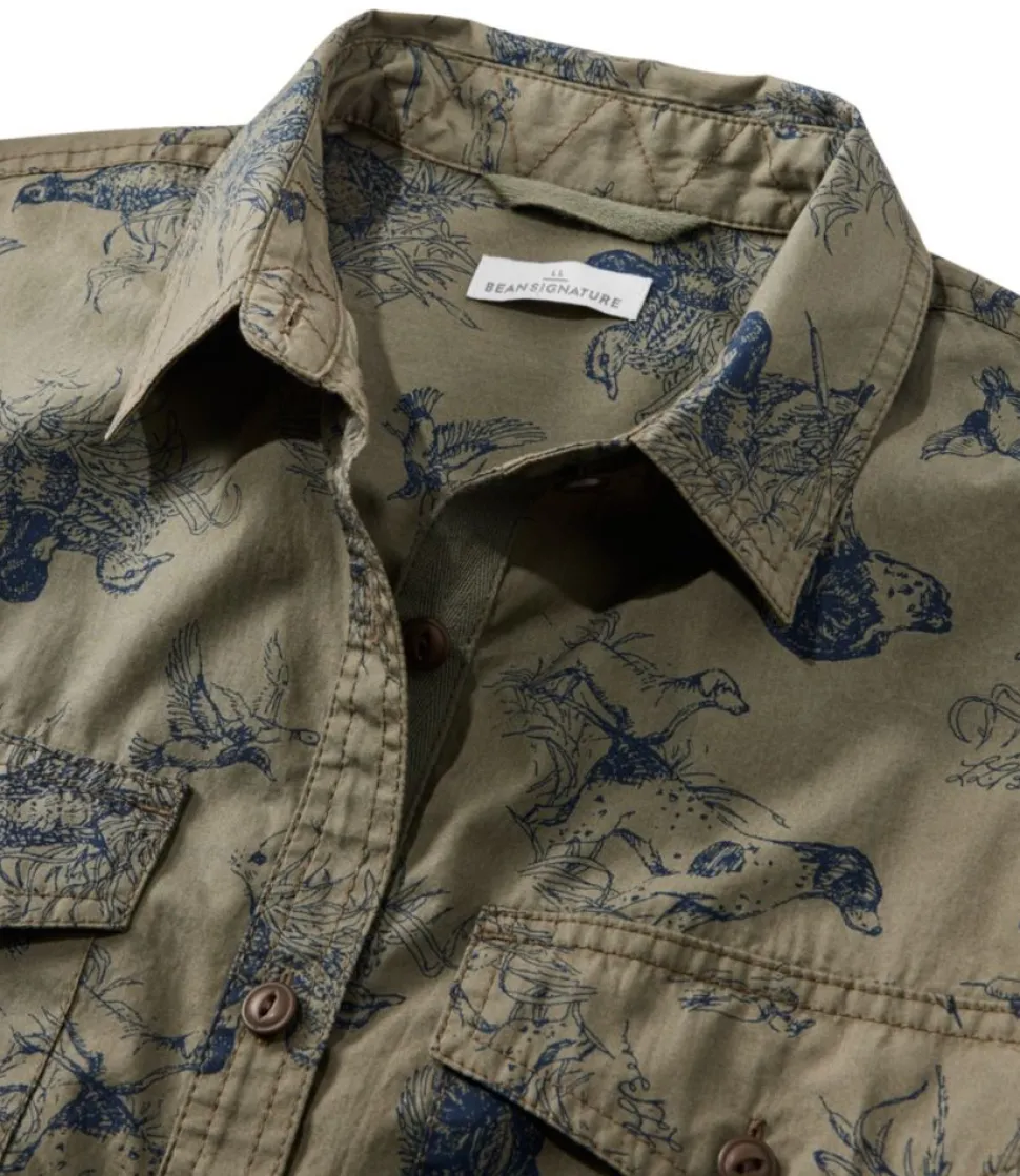 Cheap L.L.Bean "Women's Signature Soft Poplin Shirt, Novelty"