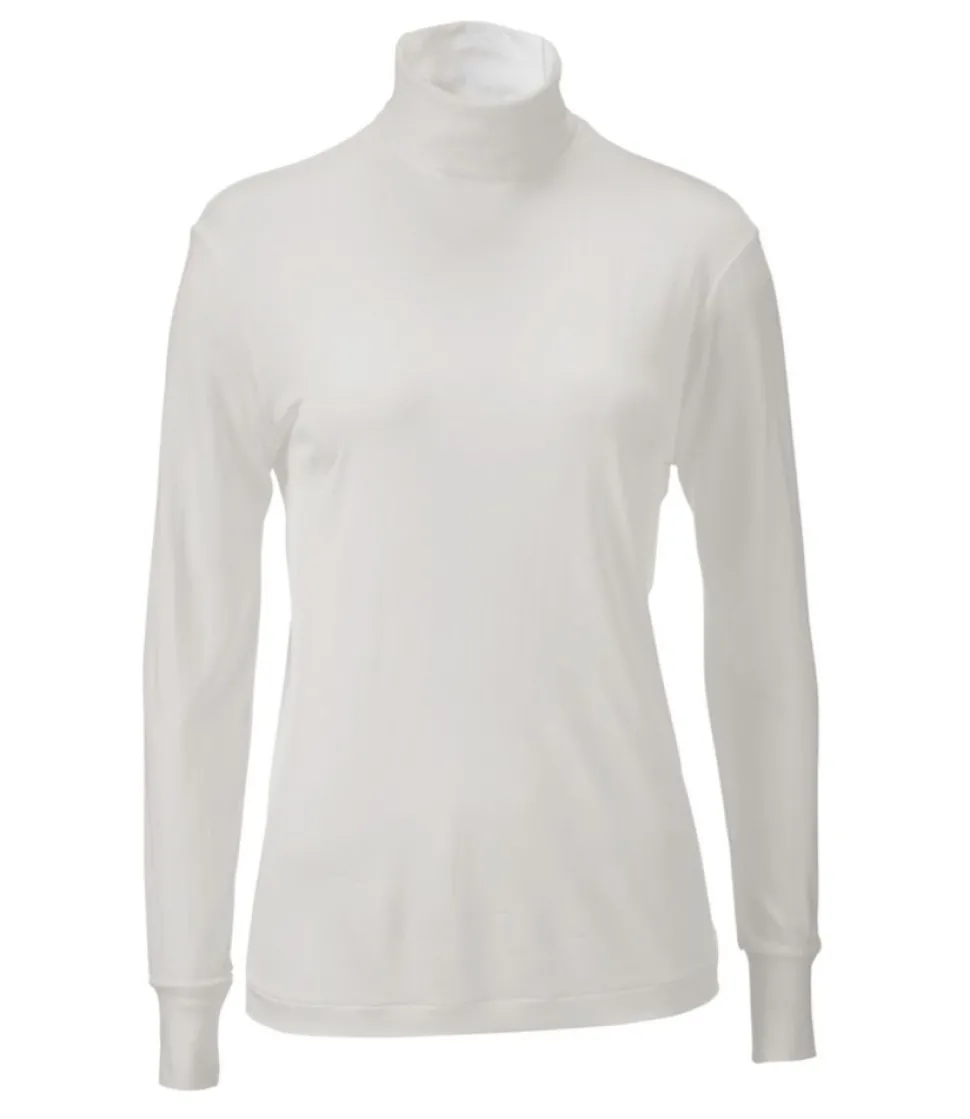 Fashion L.L.Bean "Women's Silk Underwear, Turtleneck"