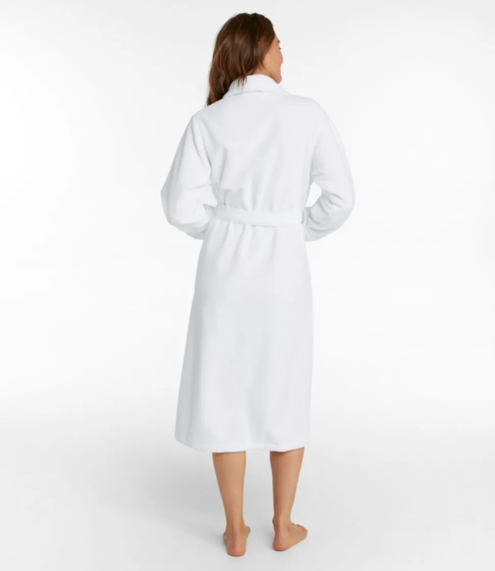 Online L.L.Bean "Women's Soft Plush Terry Robe"