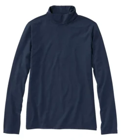 New L.L.Bean "Women's Soft Stretch Supima Tee, Turtleneck"