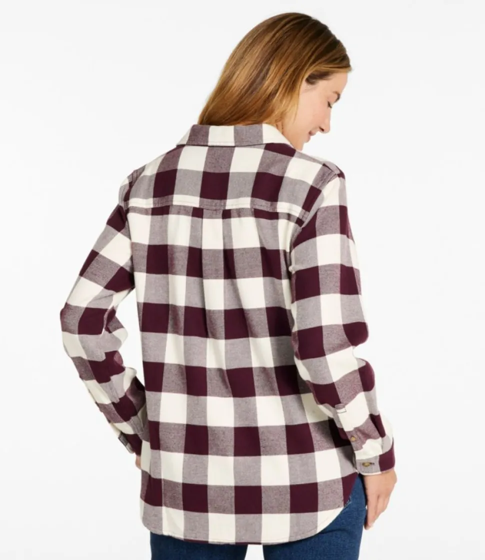 Flash Sale L.L.Bean "Women's Soft-Brushed Flannel Shirt"