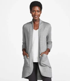 Hot L.L.Bean "Women's SoftFlex Long Open Cardigan"