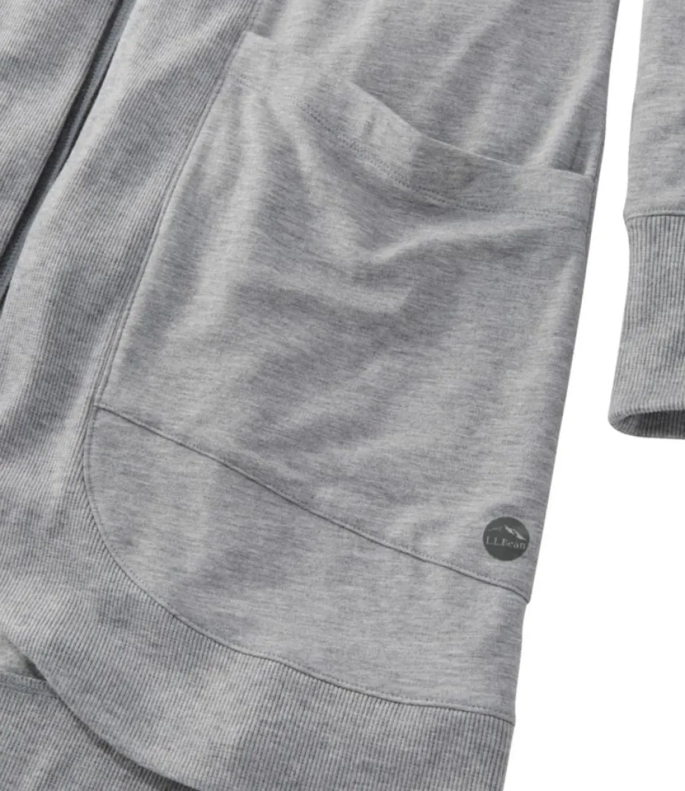 Hot L.L.Bean "Women's SoftFlex Long Open Cardigan"