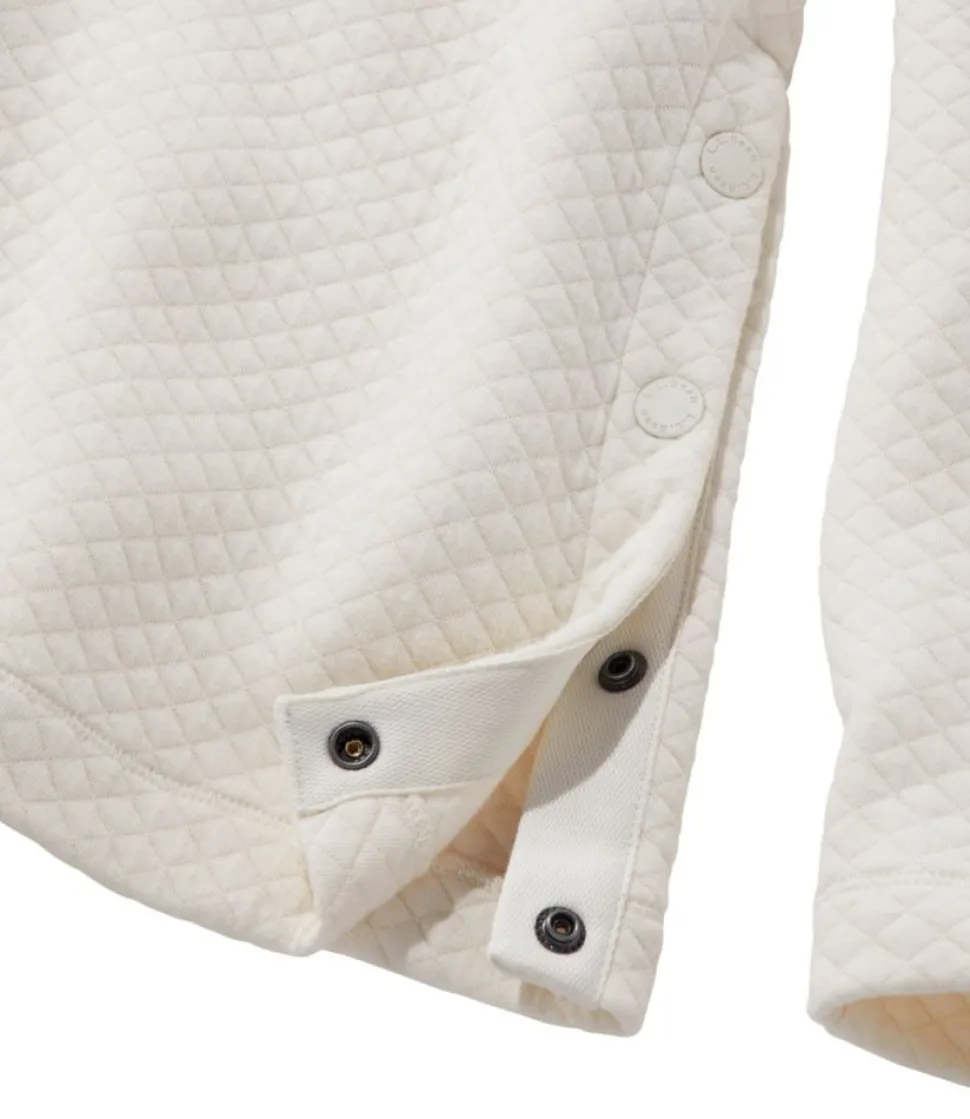 Online L.L.Bean "Women's SoftLight Quilted Top, Funnelneck Pullover"